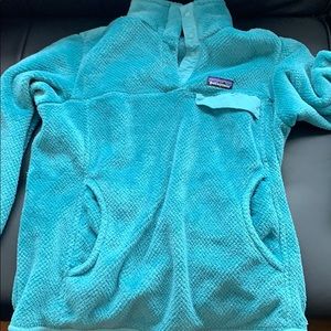 Teal Patagonia fleece